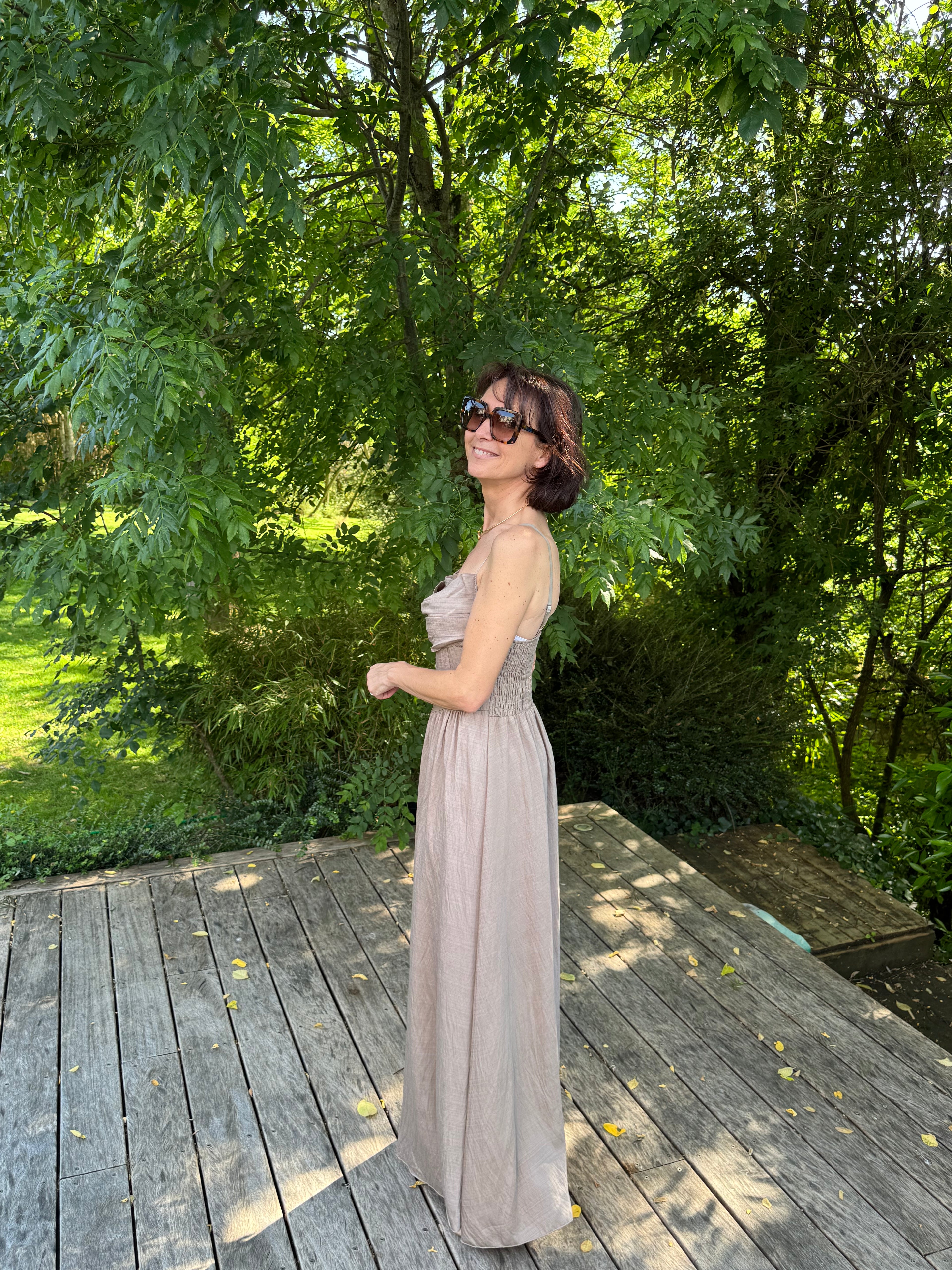 Robe Laura Taupe