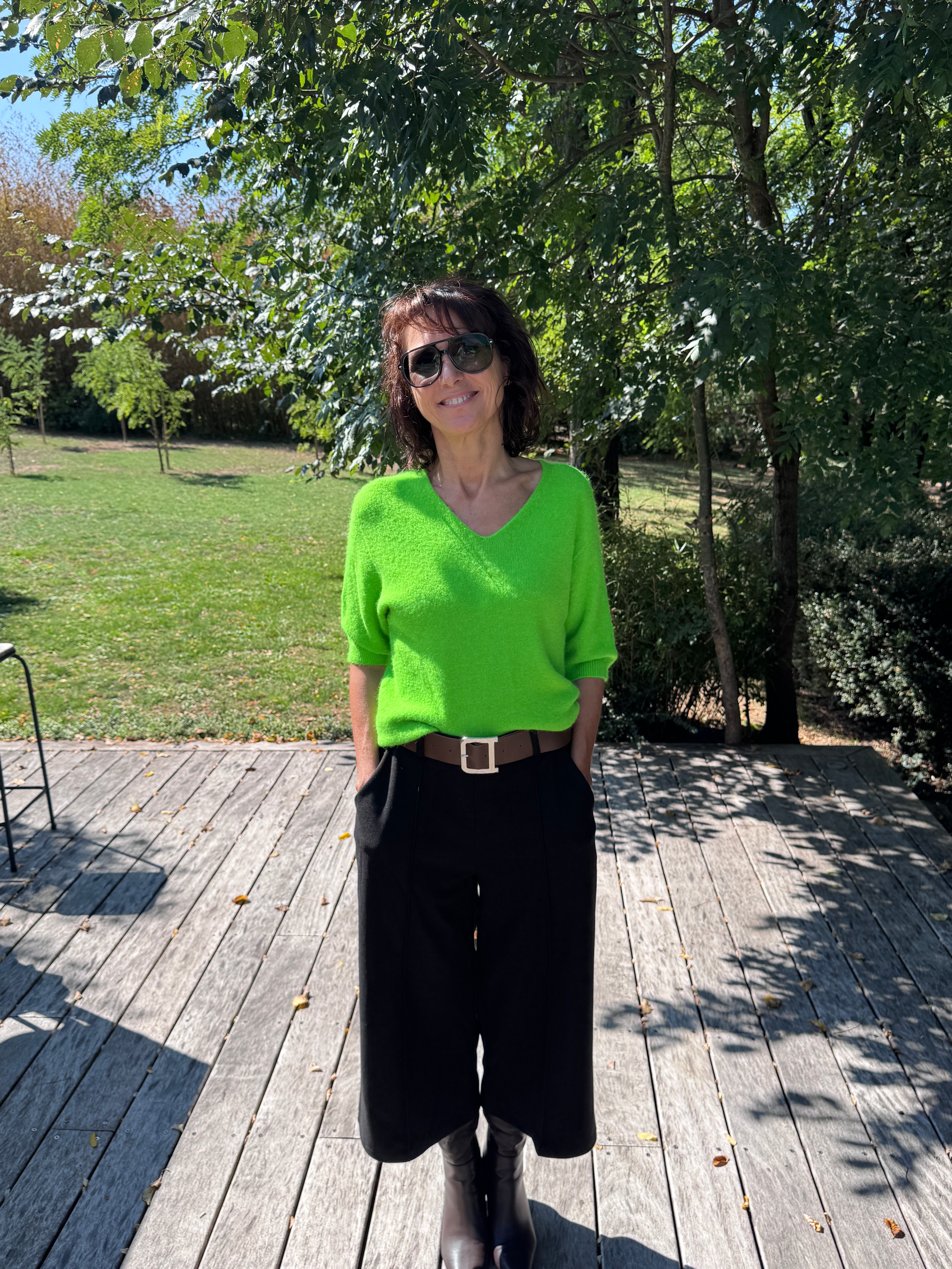 Pantalon 3/4 Alban Noir