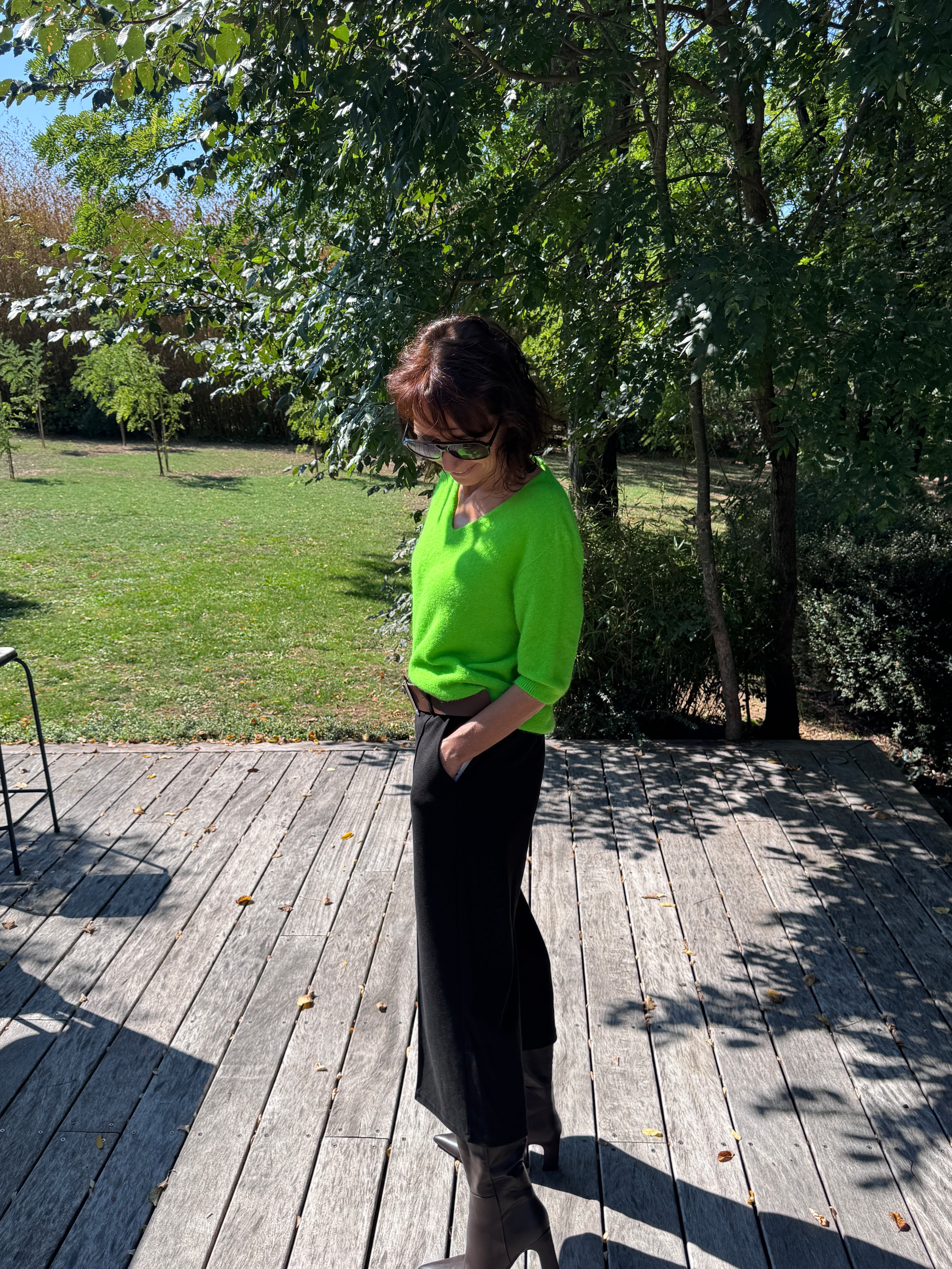 Pantalon 3/4 Alban Noir
