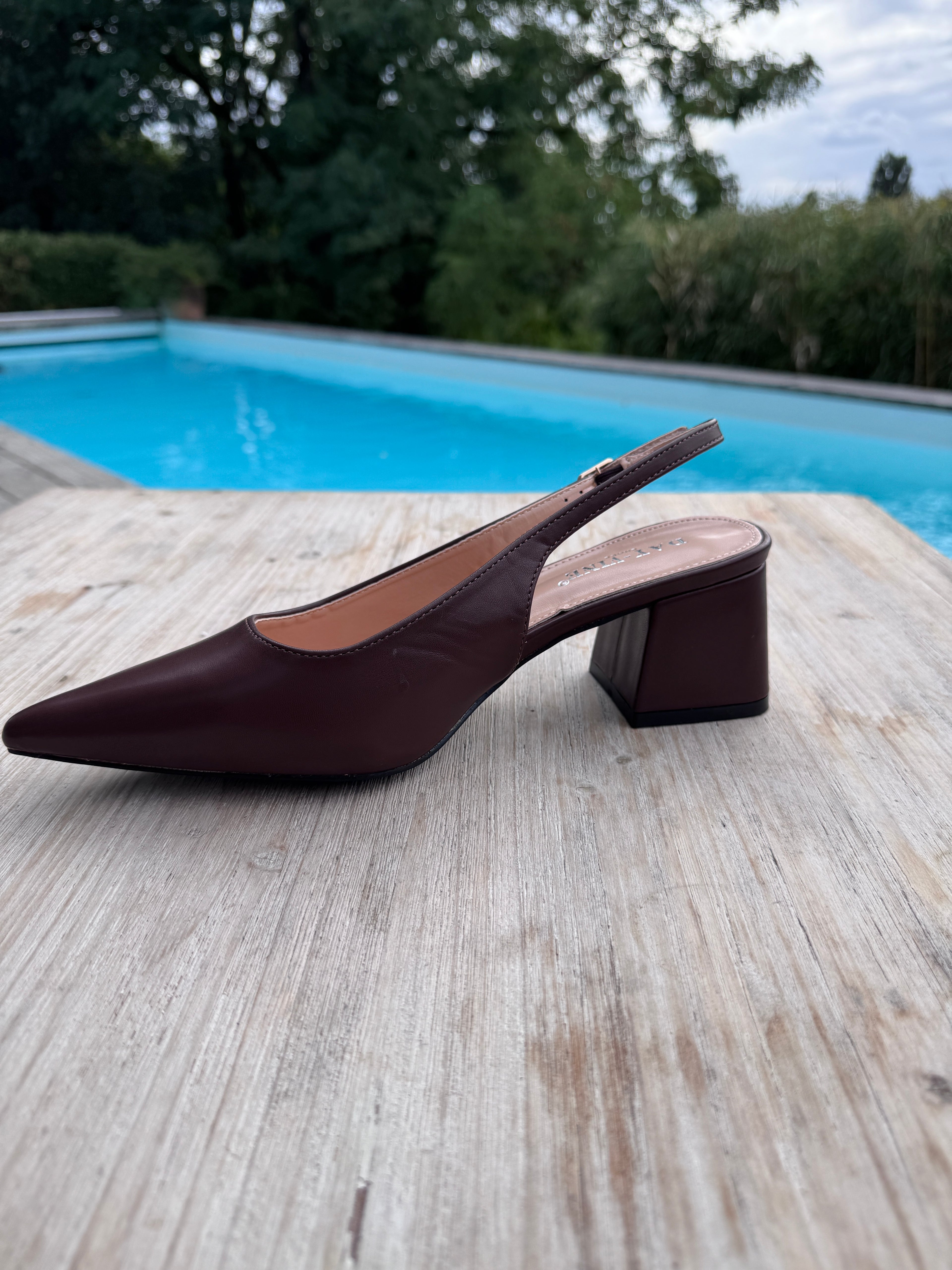 Chaussures Salomé Léa Choco