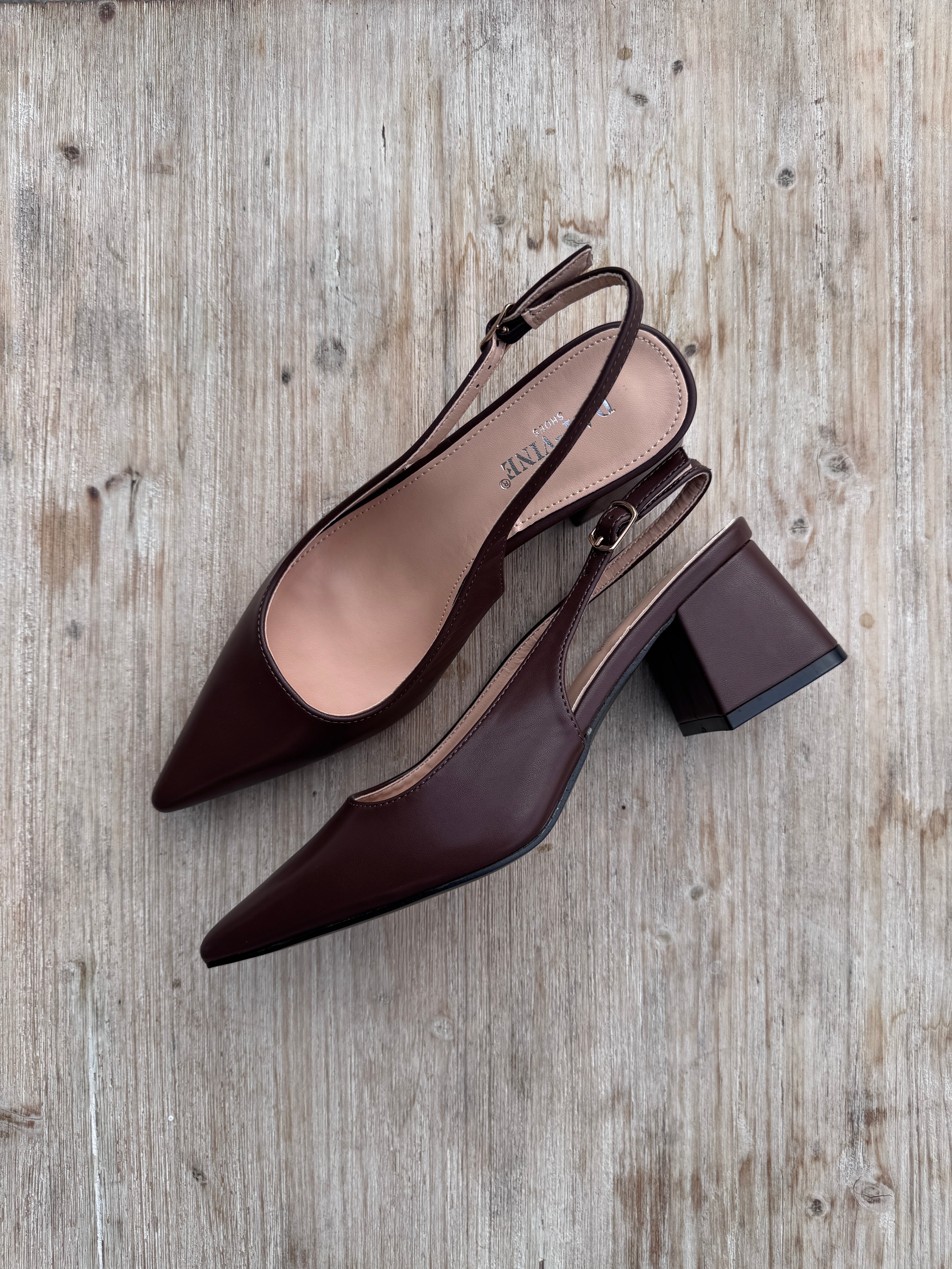 Chaussures Salomé Léa Choco