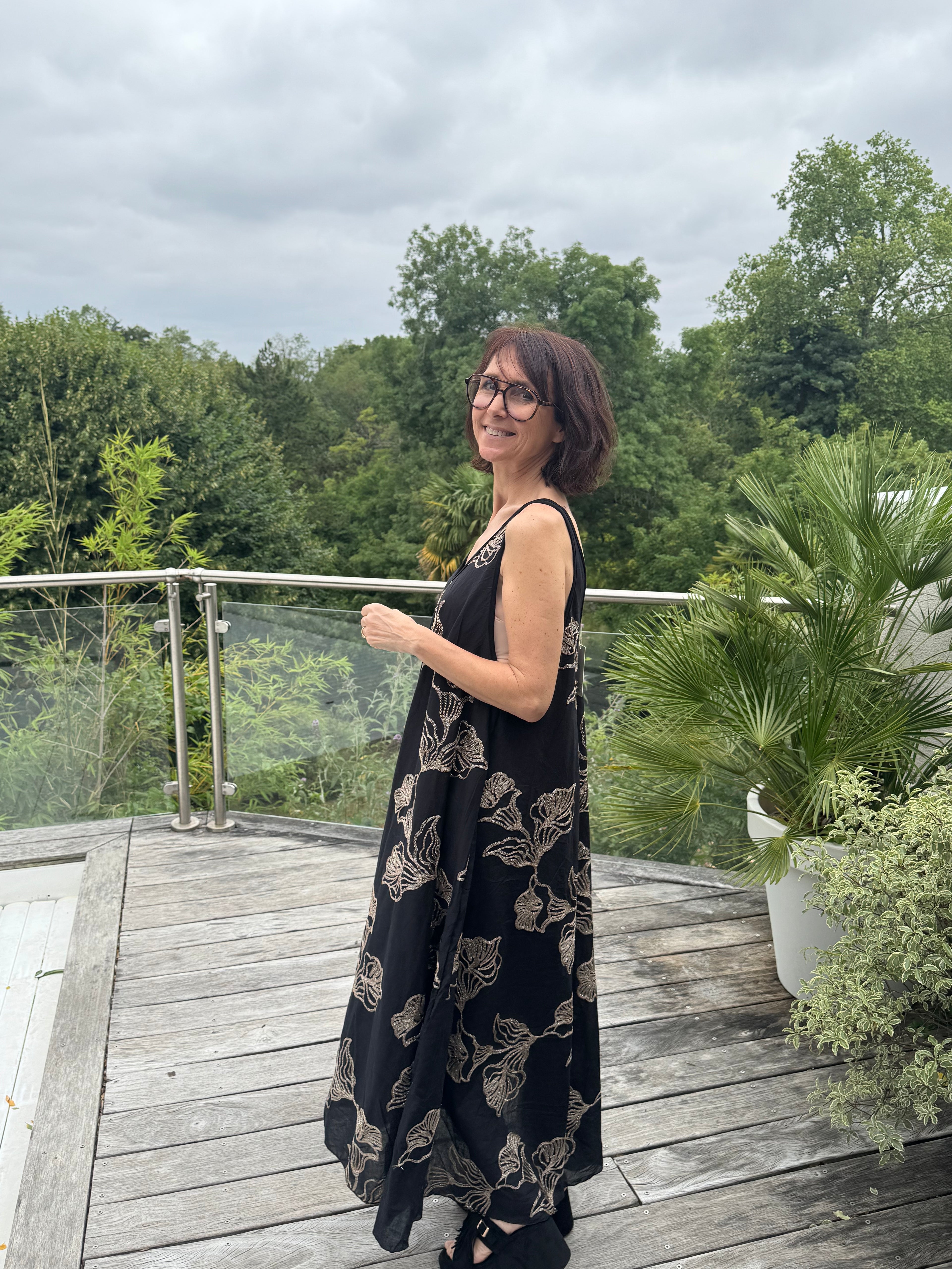Robe Grenadine Noire