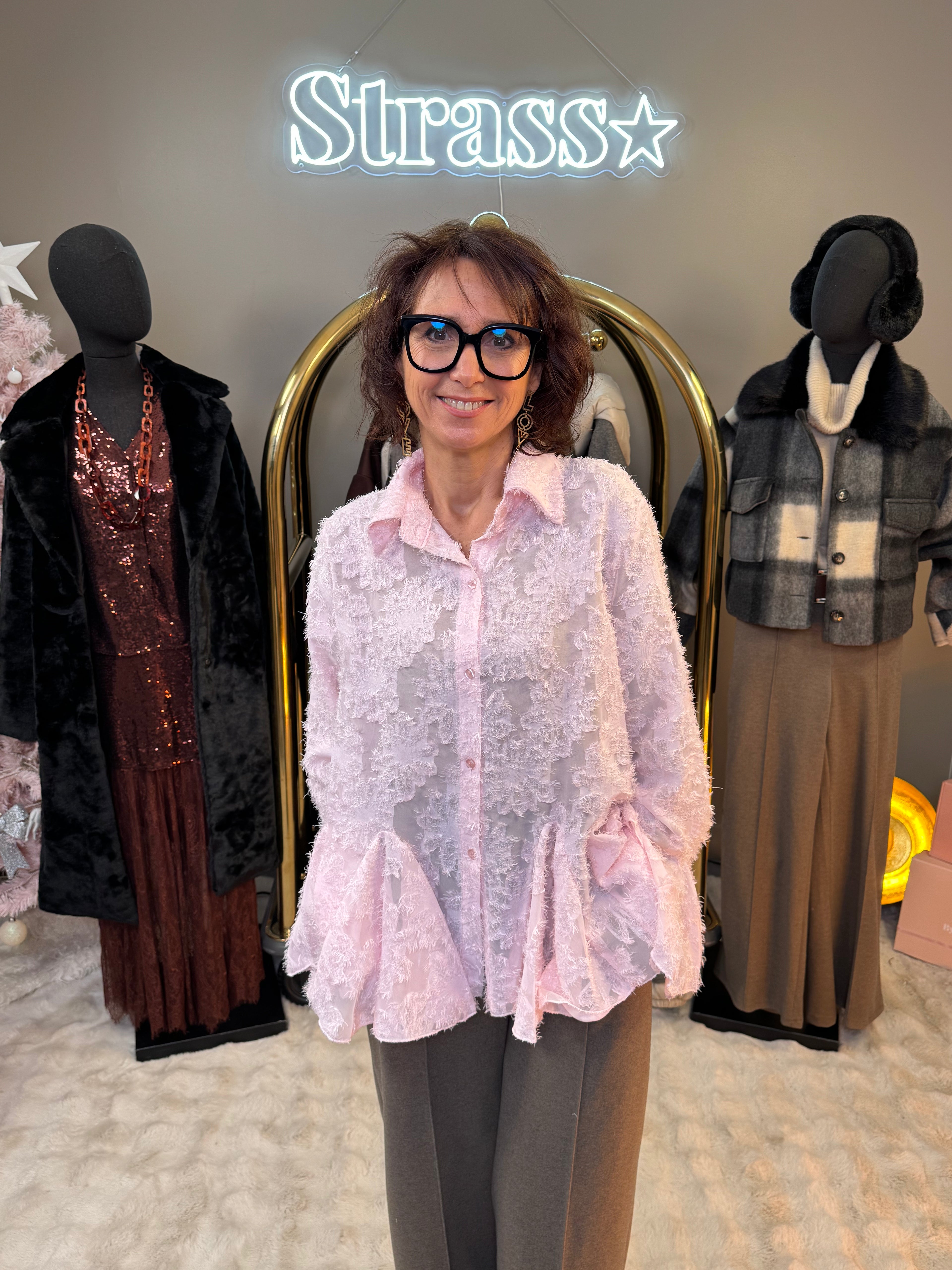 Chemisier Eglantine Rose