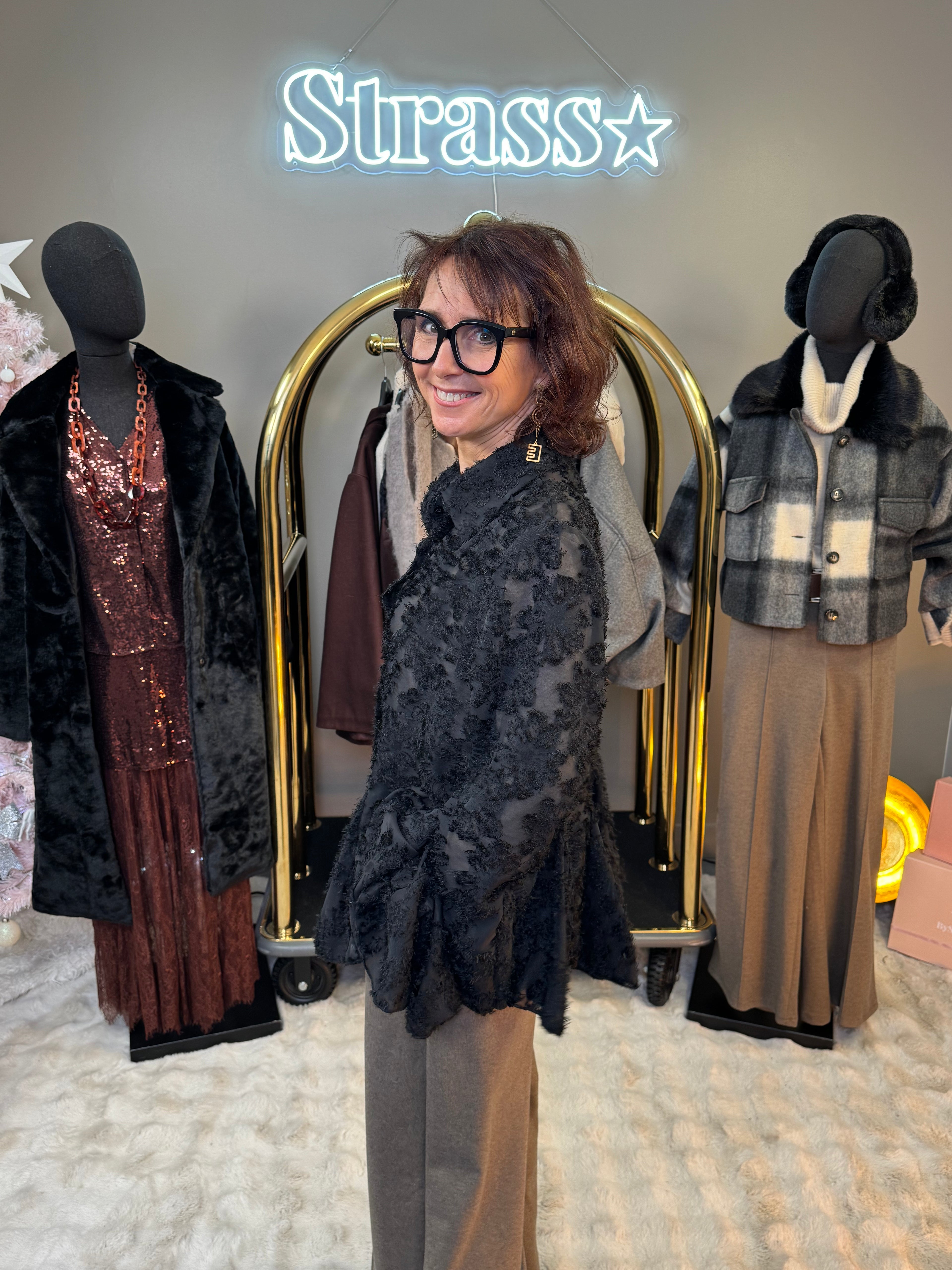 Chemisier Eglantine Noir