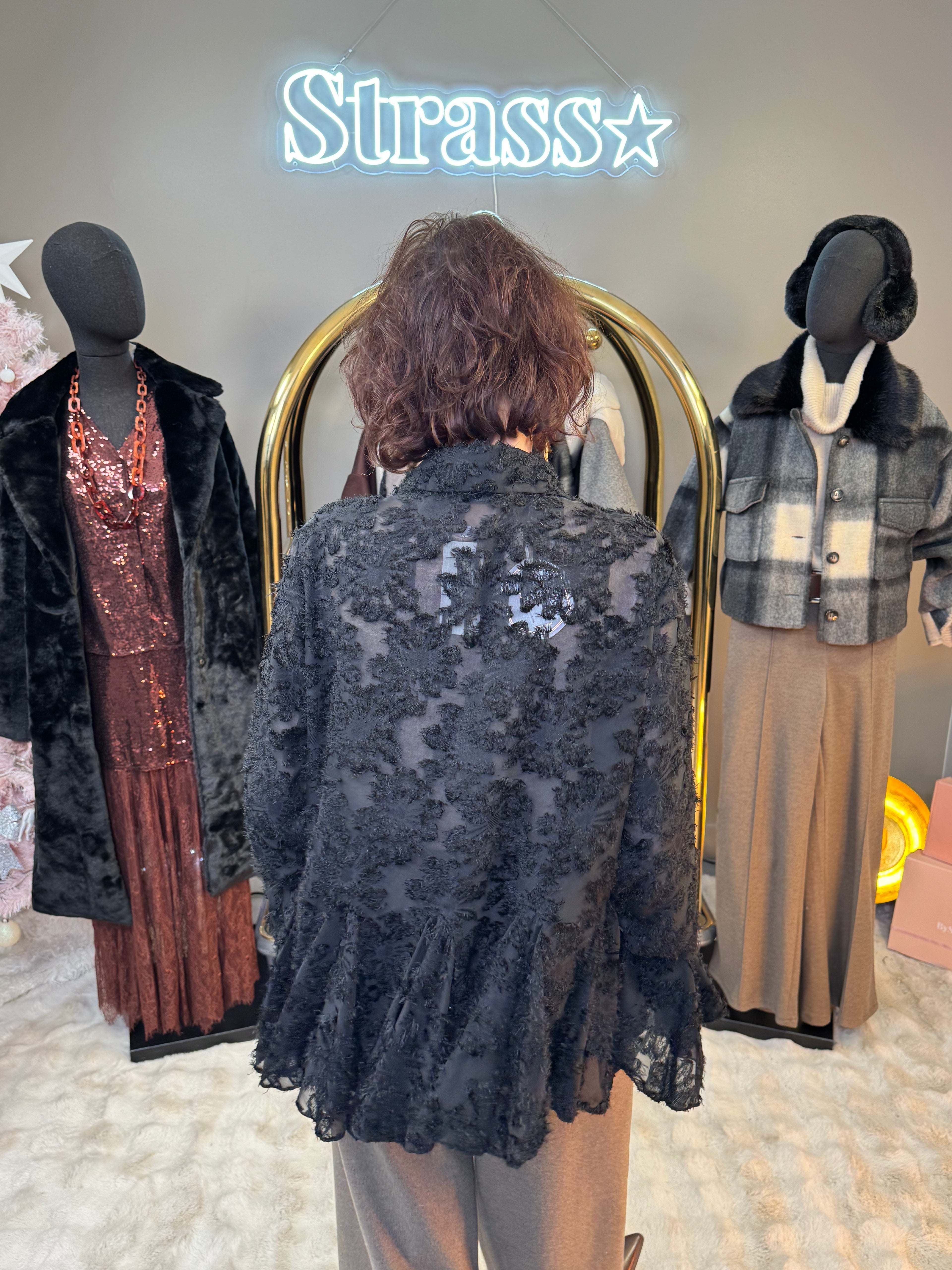 Chemisier Eglantine Noir