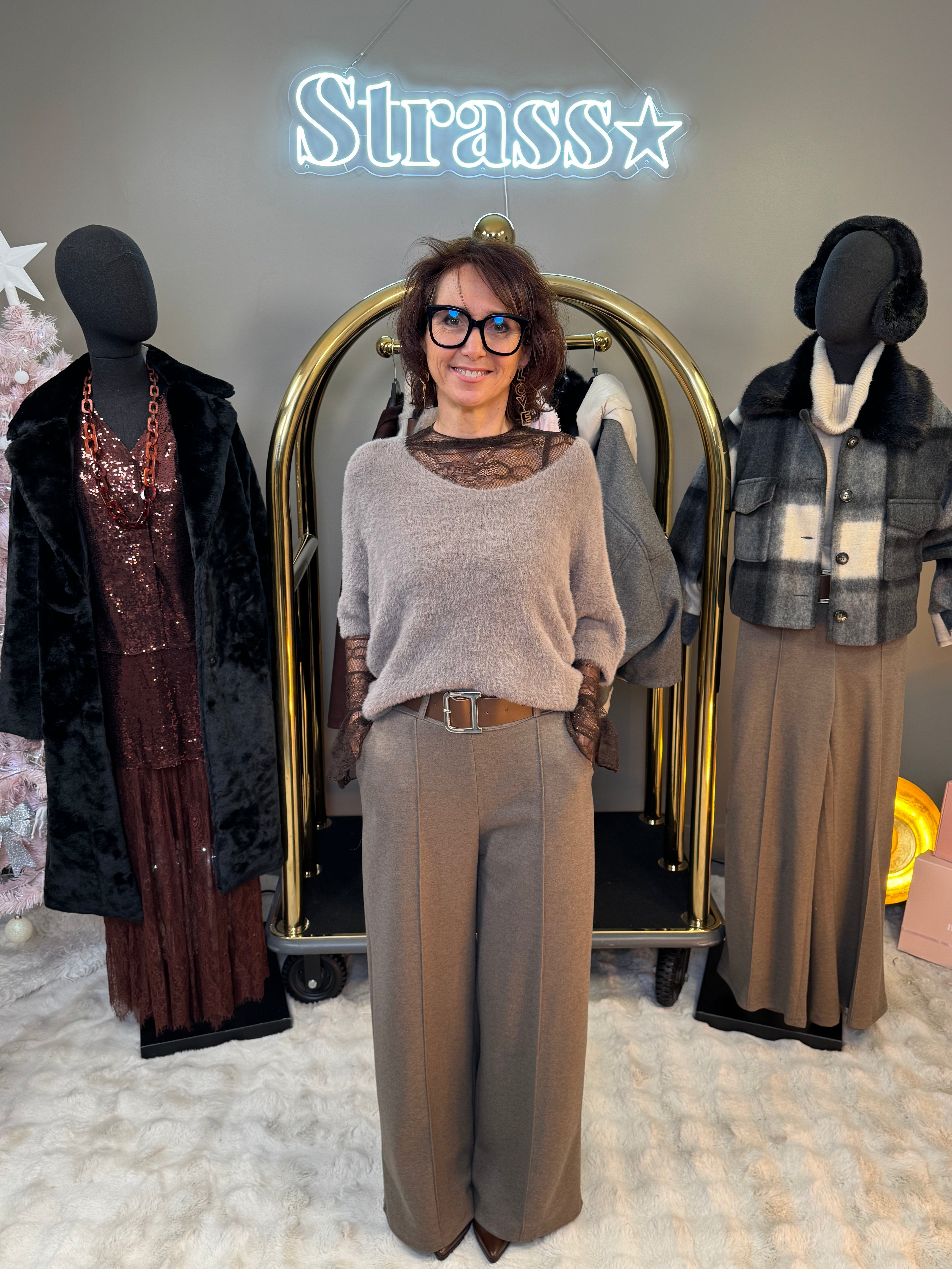 Pantalon Darling Taupe