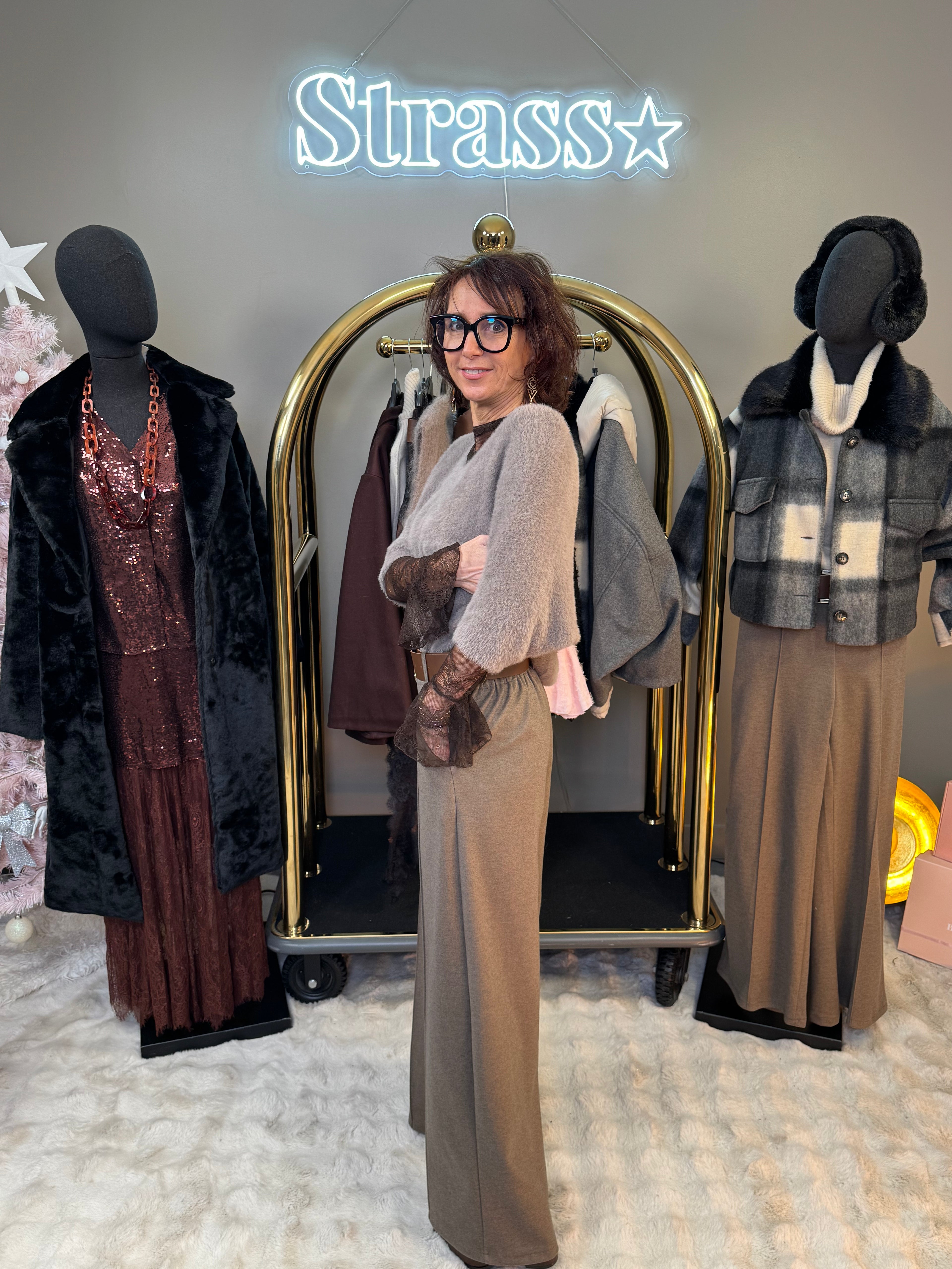 Pantalon Darling Taupe