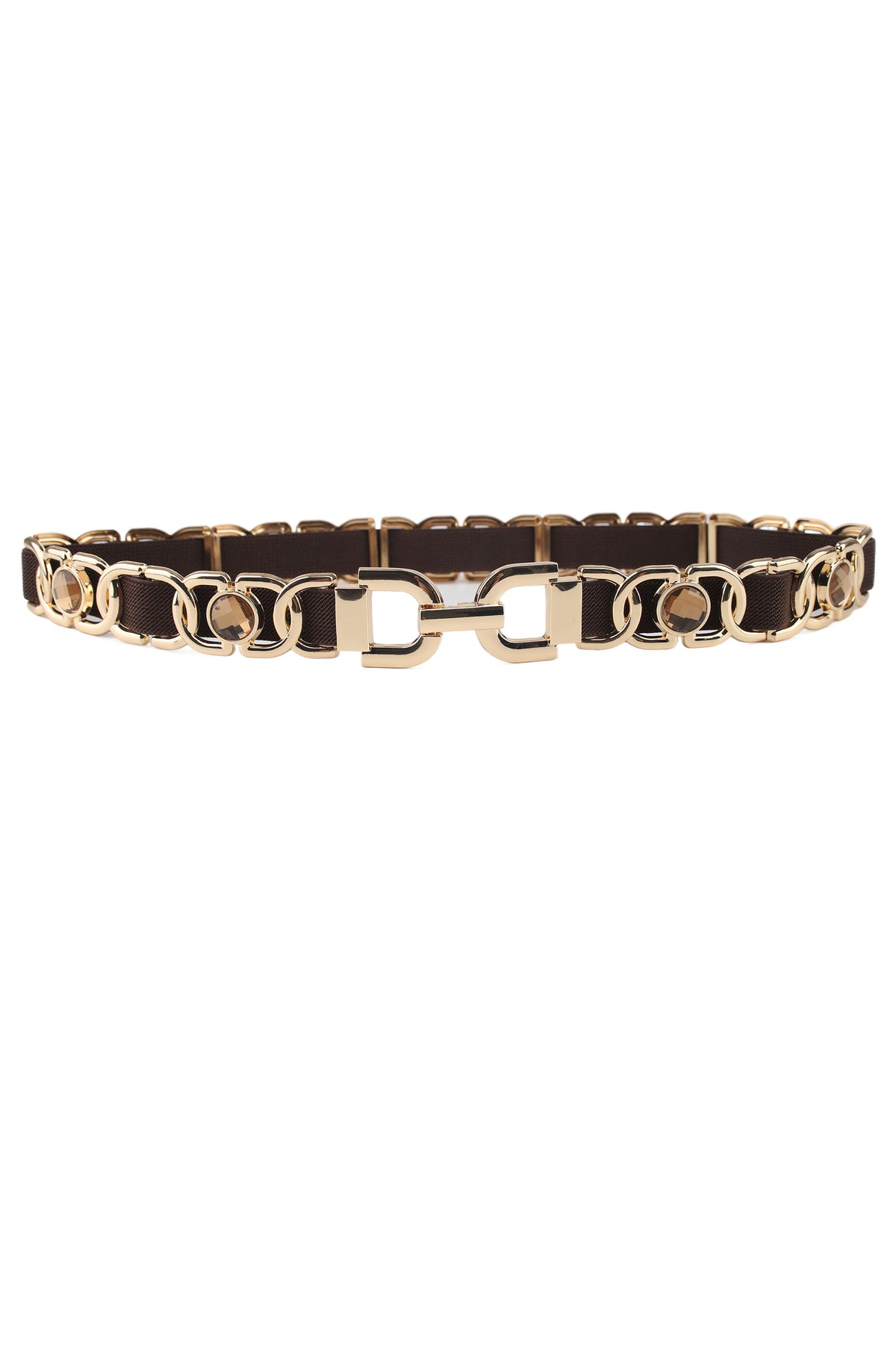 Ceinture bijoux choco