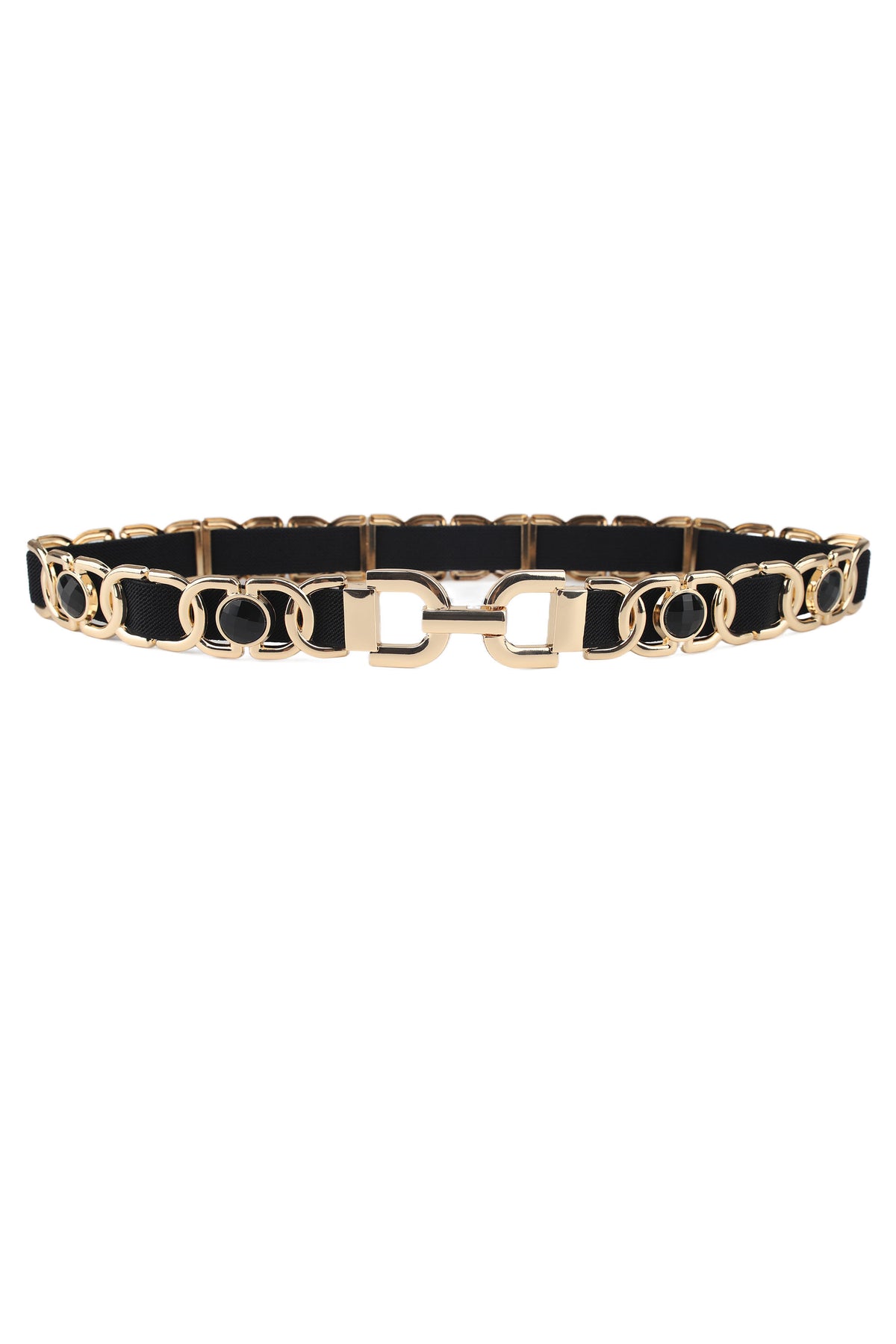 Ceinture bijoux noire