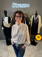 Chemise Petits Pois Beige