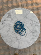 Lot de 10 Bracelets Elastiques Cristal Bleu ciel