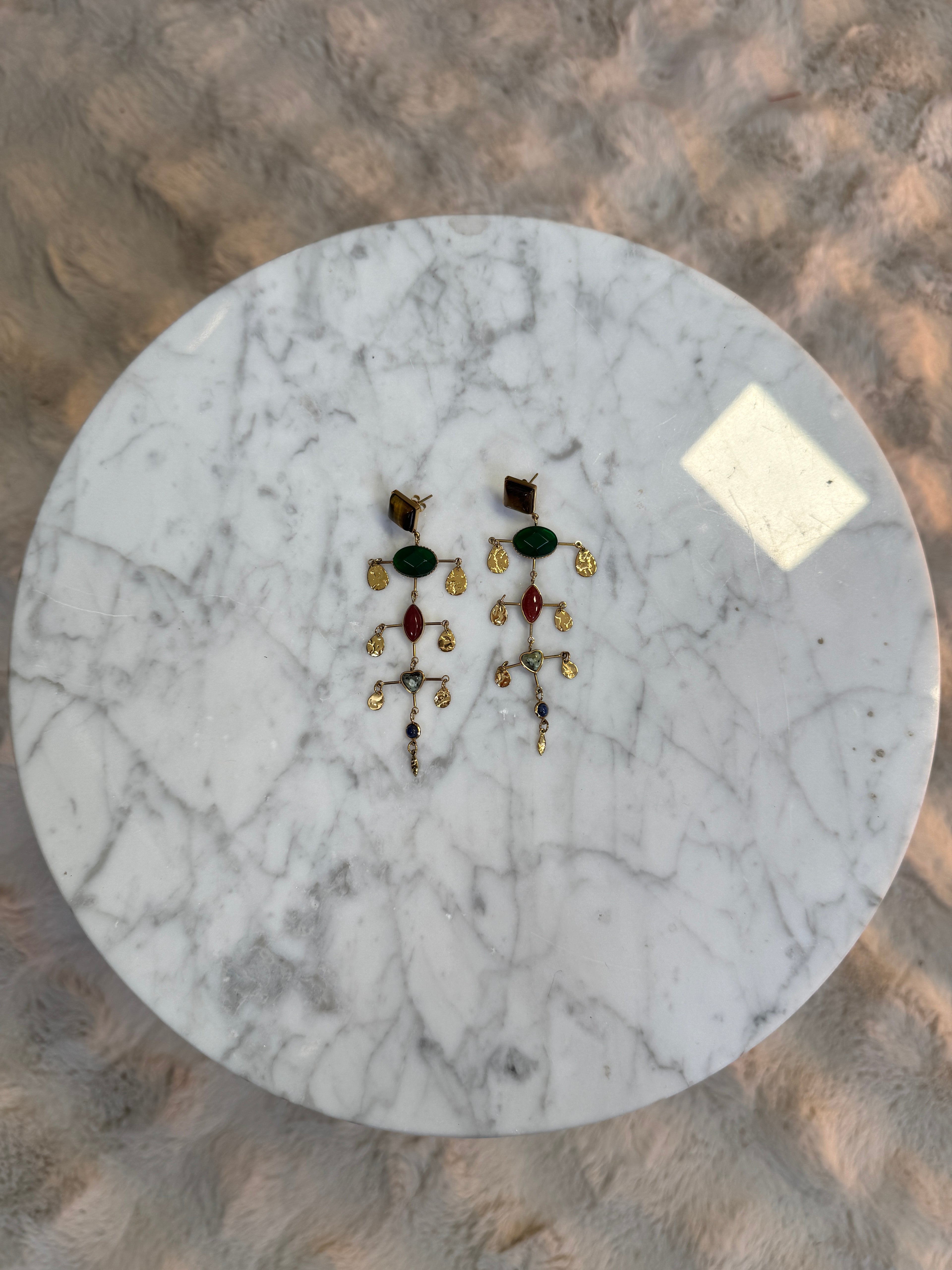 Boucles d’oreilles Mobile Pierre