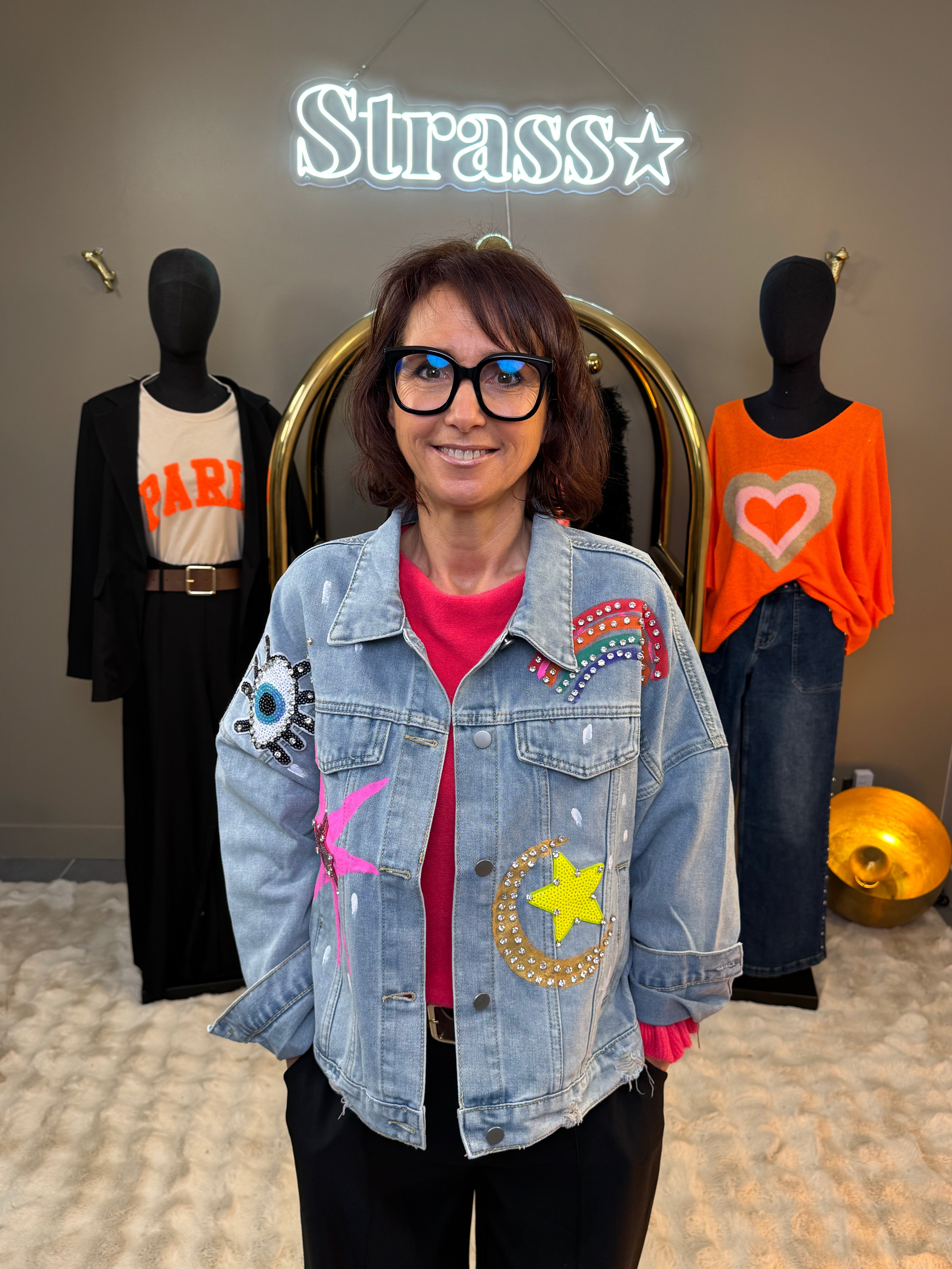 Veste Jean Arc en Ciel