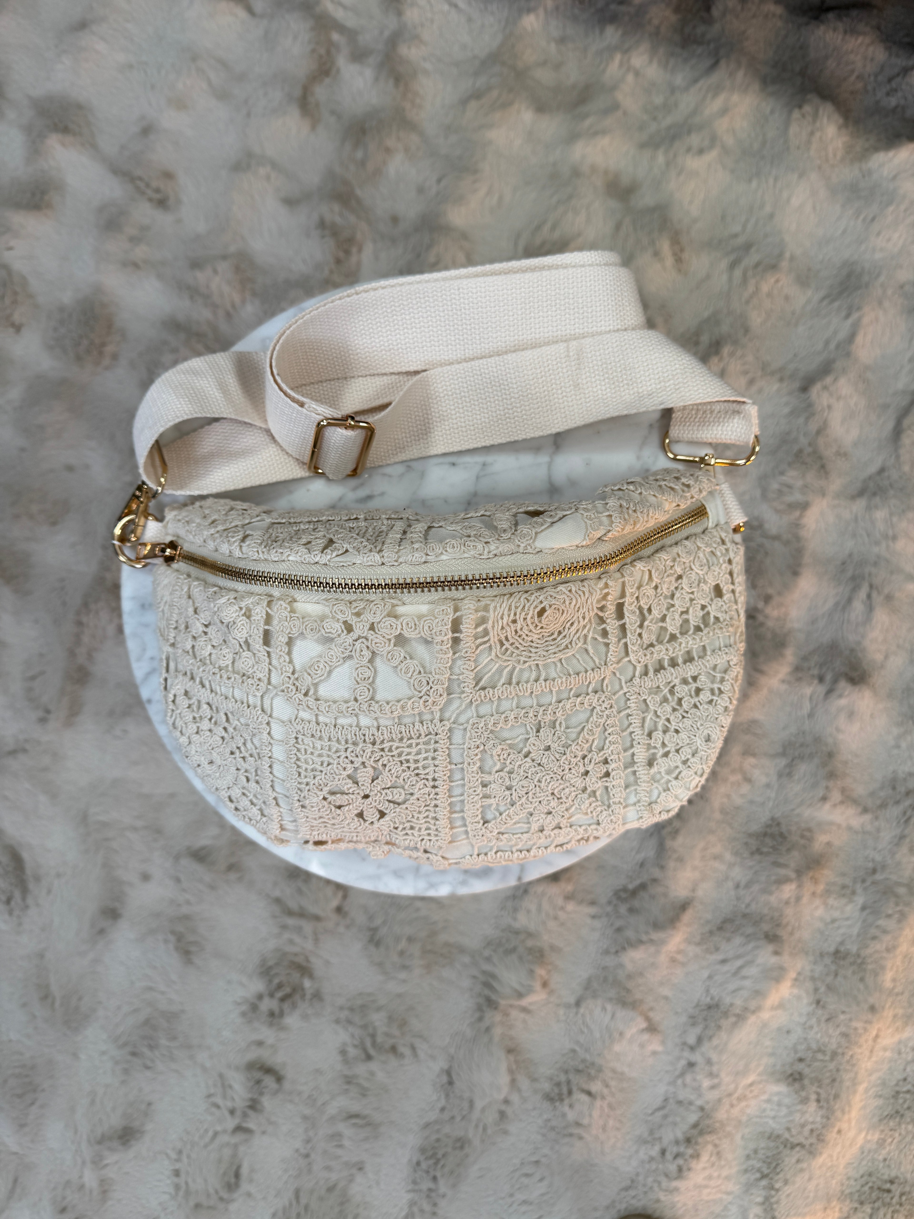 Banane Crochet Beige