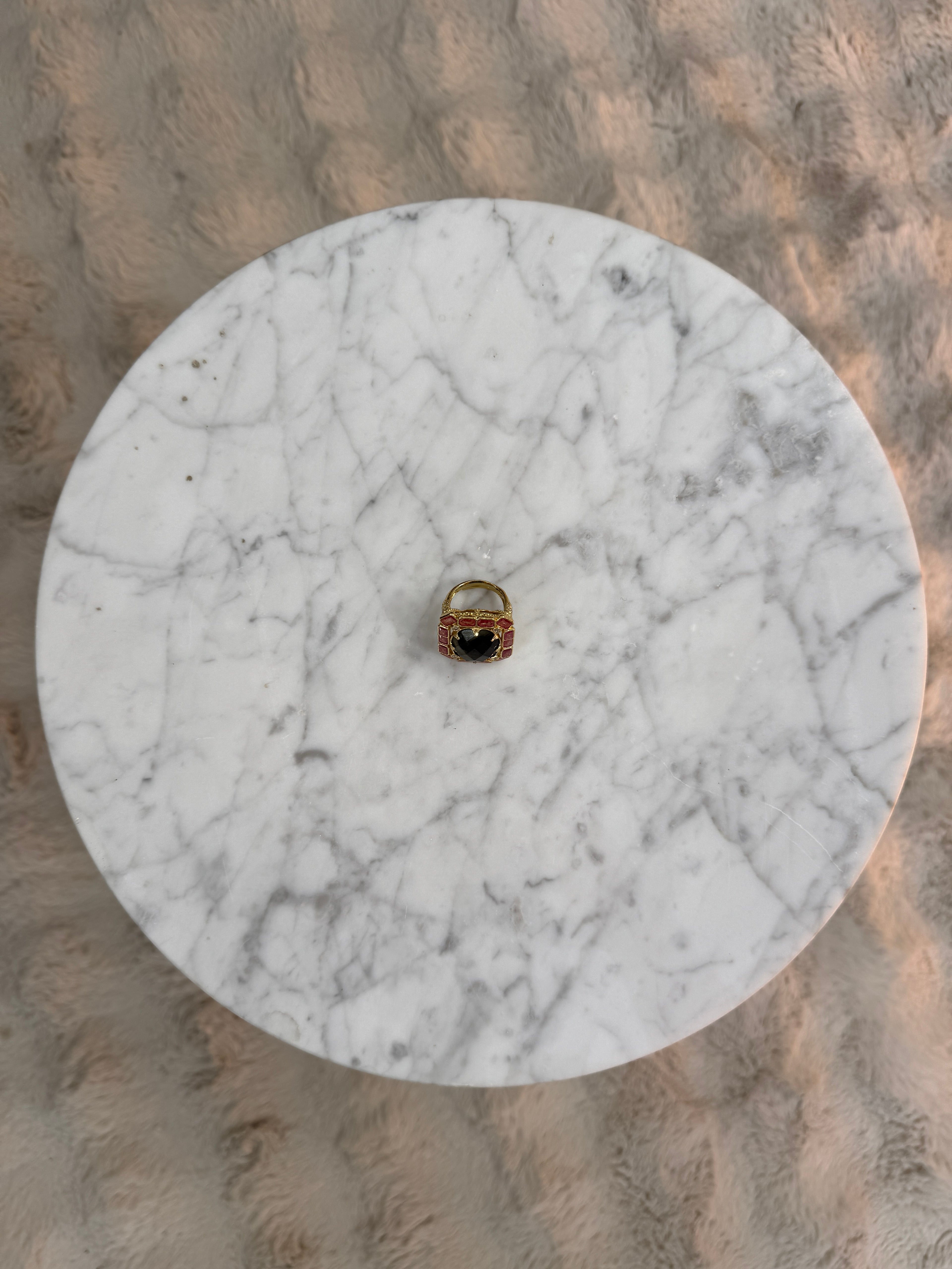 Bague Sisi rectangle labradorite