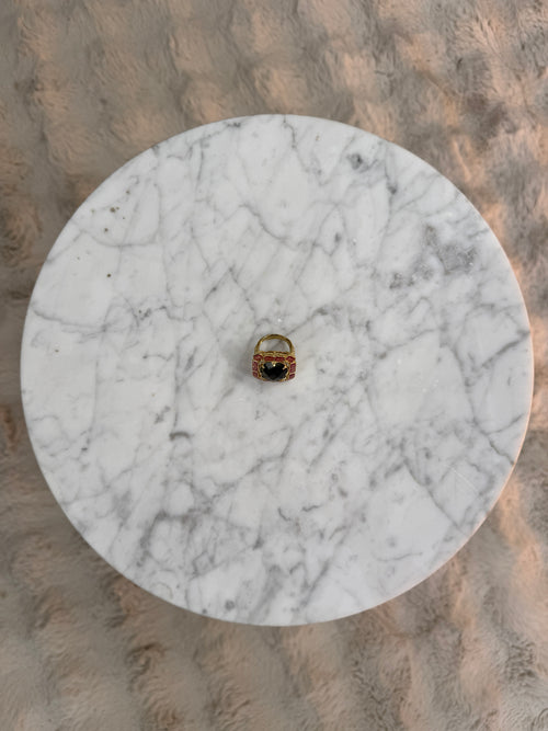 Bague Sisi rectangle labradorite