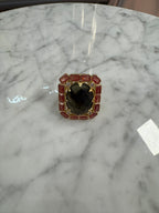 Bague Sisi rectangle labradorite