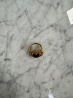 Bague Sisi rectangle labradorite