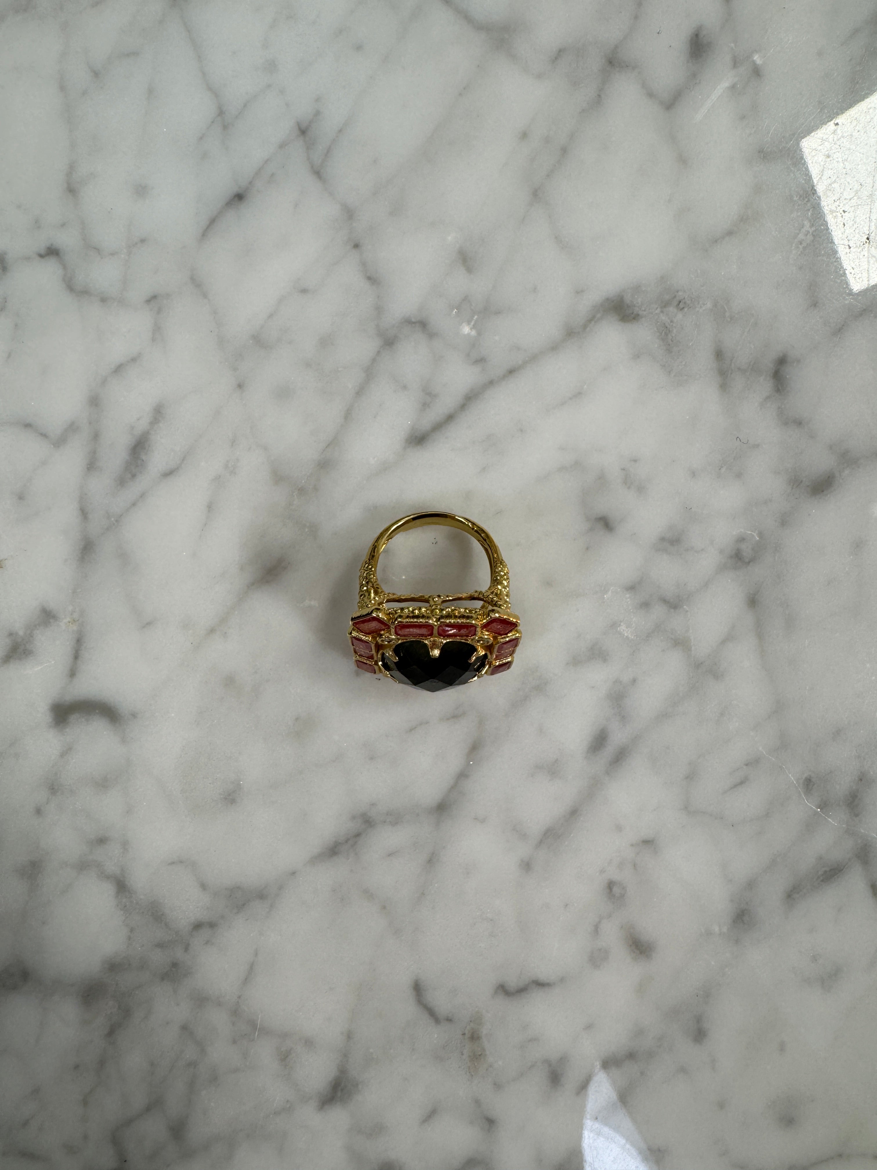 Bague Sisi rectangle labradorite