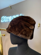 Bonnet Fausse Fourrure Chocolat