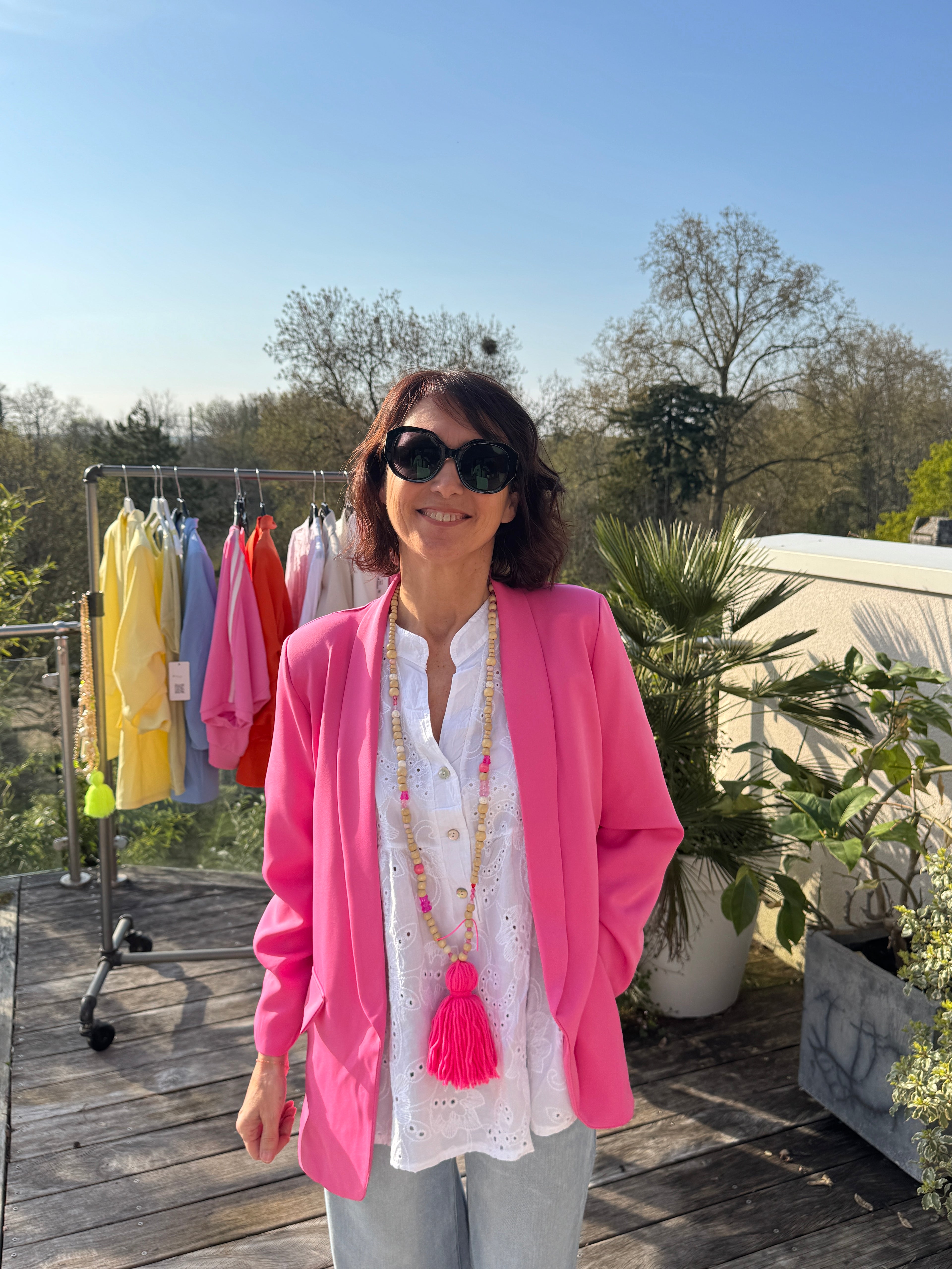 Blazer Fanta Fuschia