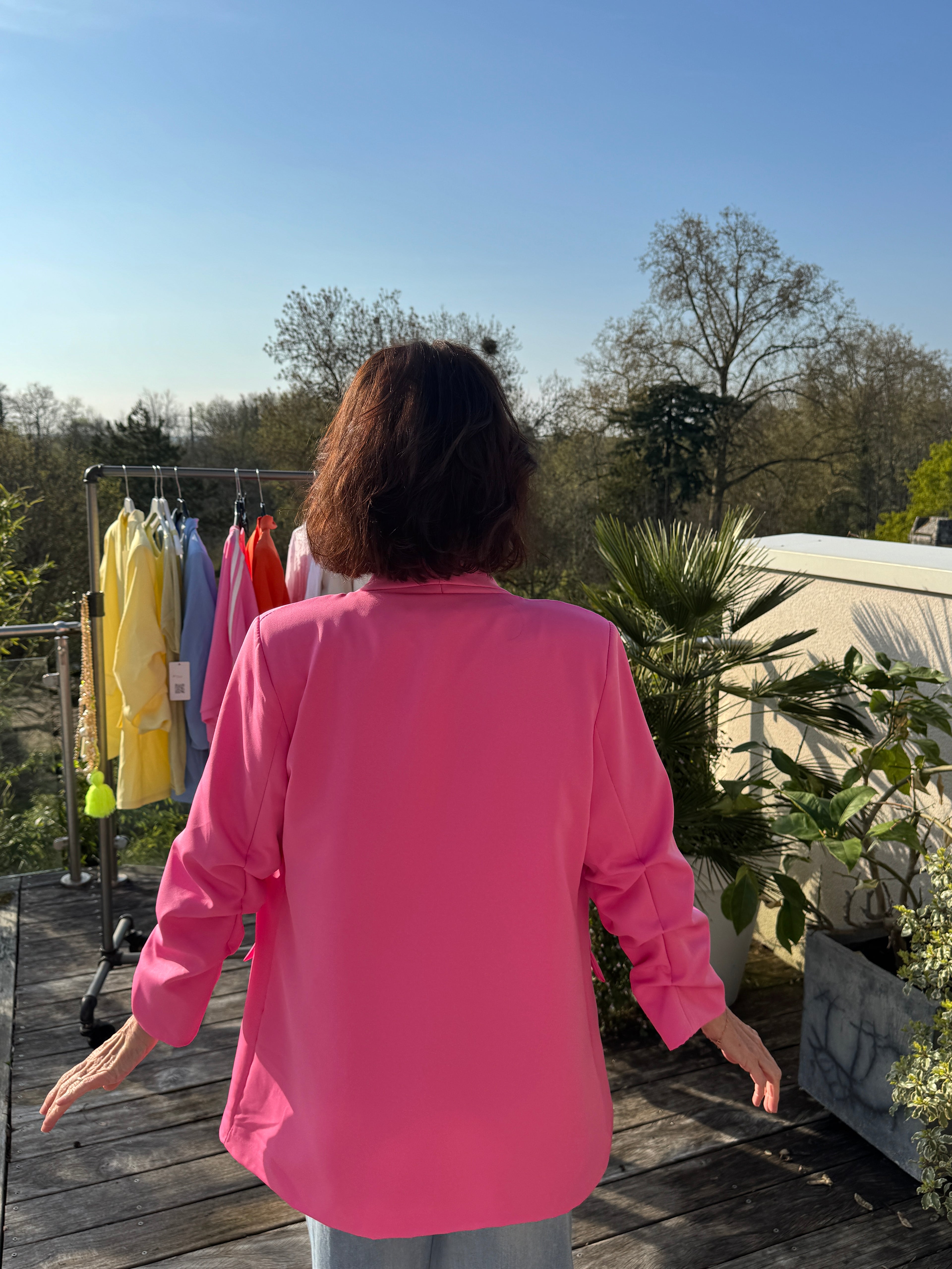 Blazer Fanta Fuschia