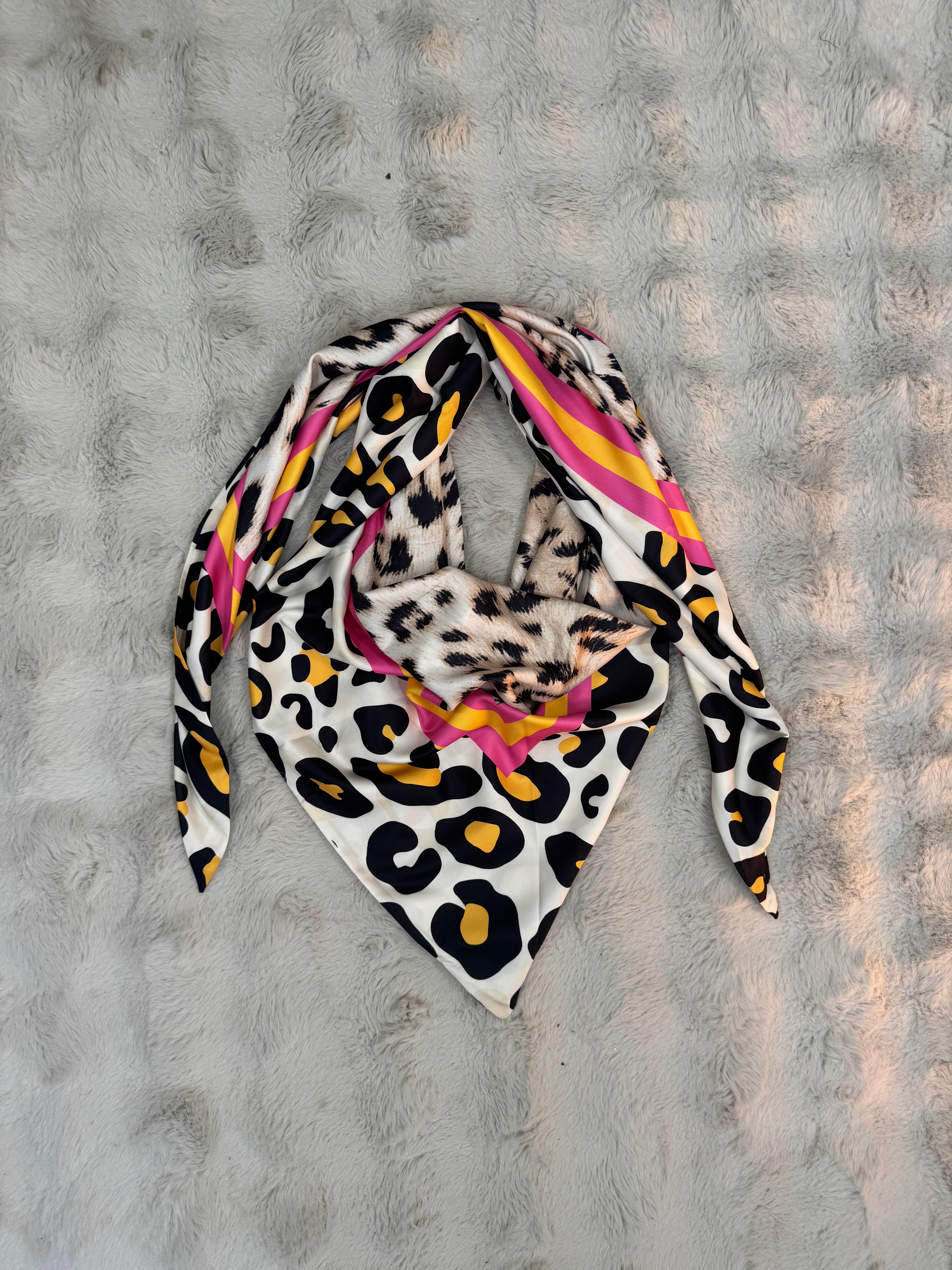 Foulard Tigrou Fuschia