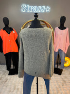 Pull Bouclettes Kaki Grande Taille