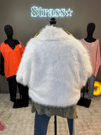 Manteau Grand Méchant Loup Blanc Grande Taille