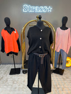 Pantalon Pascaline Noir Grande Taille