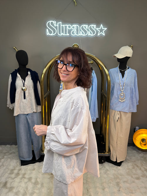 Blouse Clémentine Beige