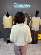 Pull Doudou Jaune