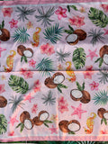 Foulard Coconuts Rose