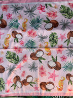 Foulard Coconuts Rose