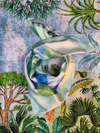 Foulard Chat Pelote Vert