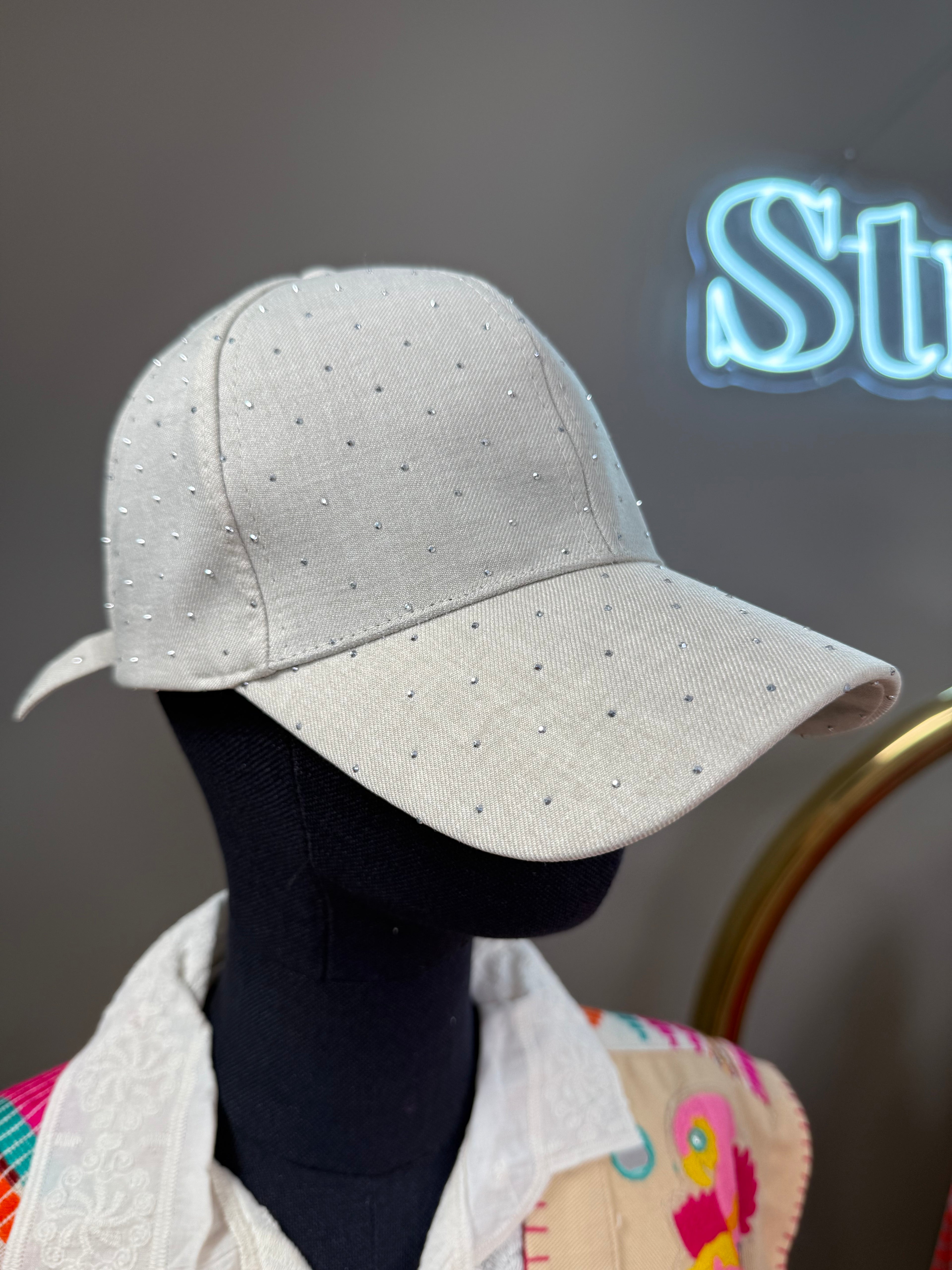 Casquette Strass