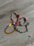 Lot de 4 bracelets multi