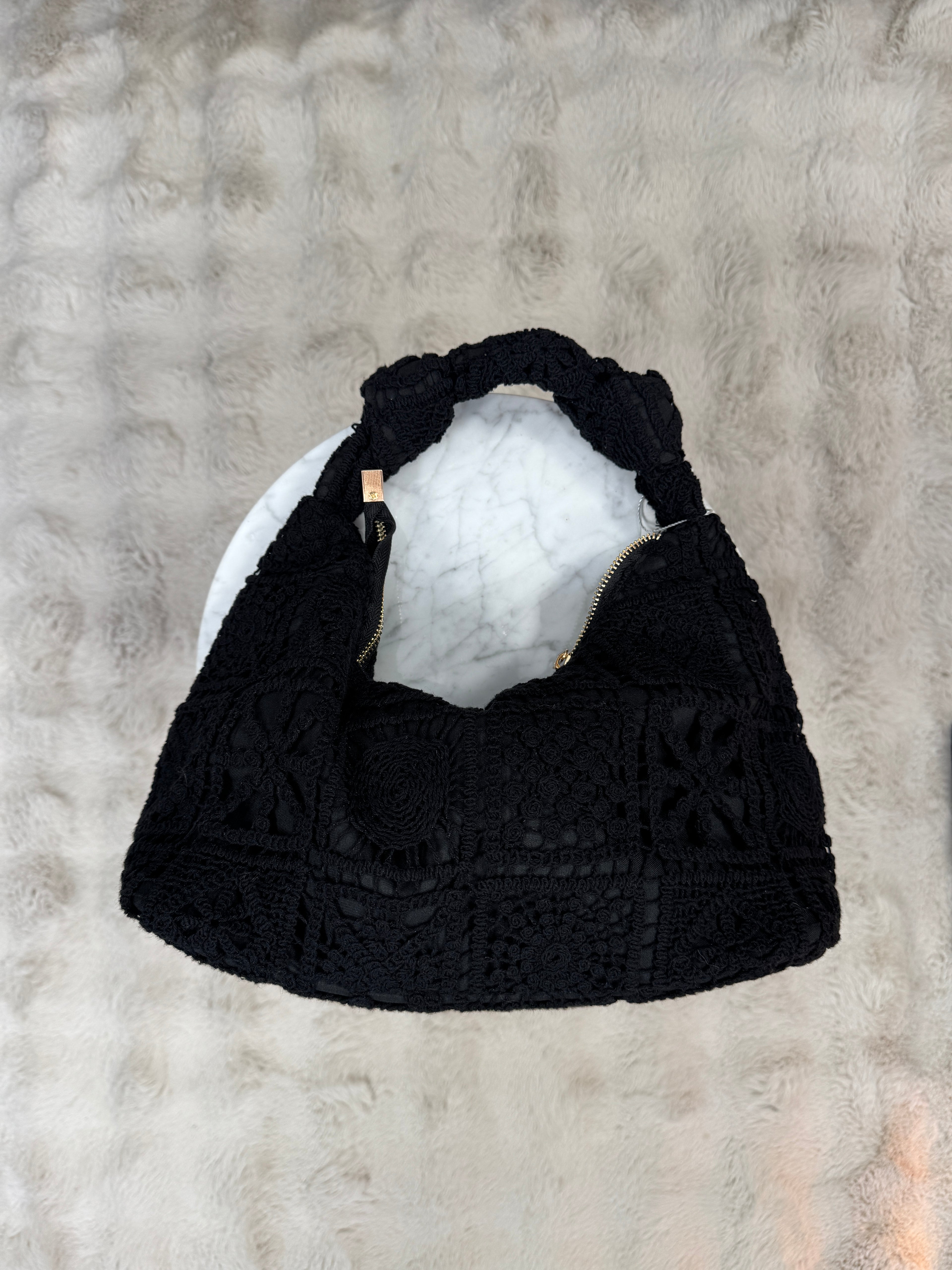 Sac Crochet Noir
