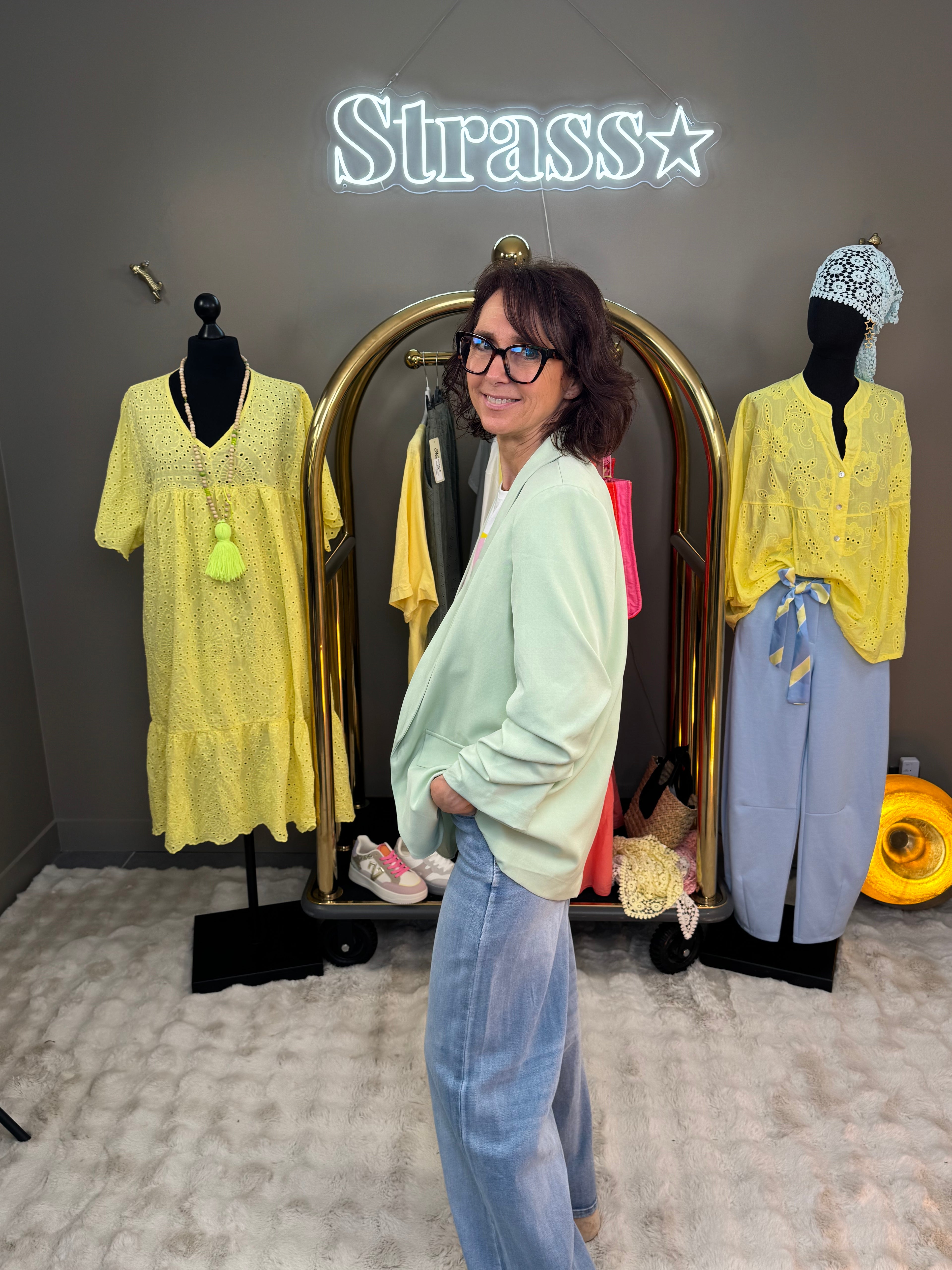 Blazer Fanta vert d’eau