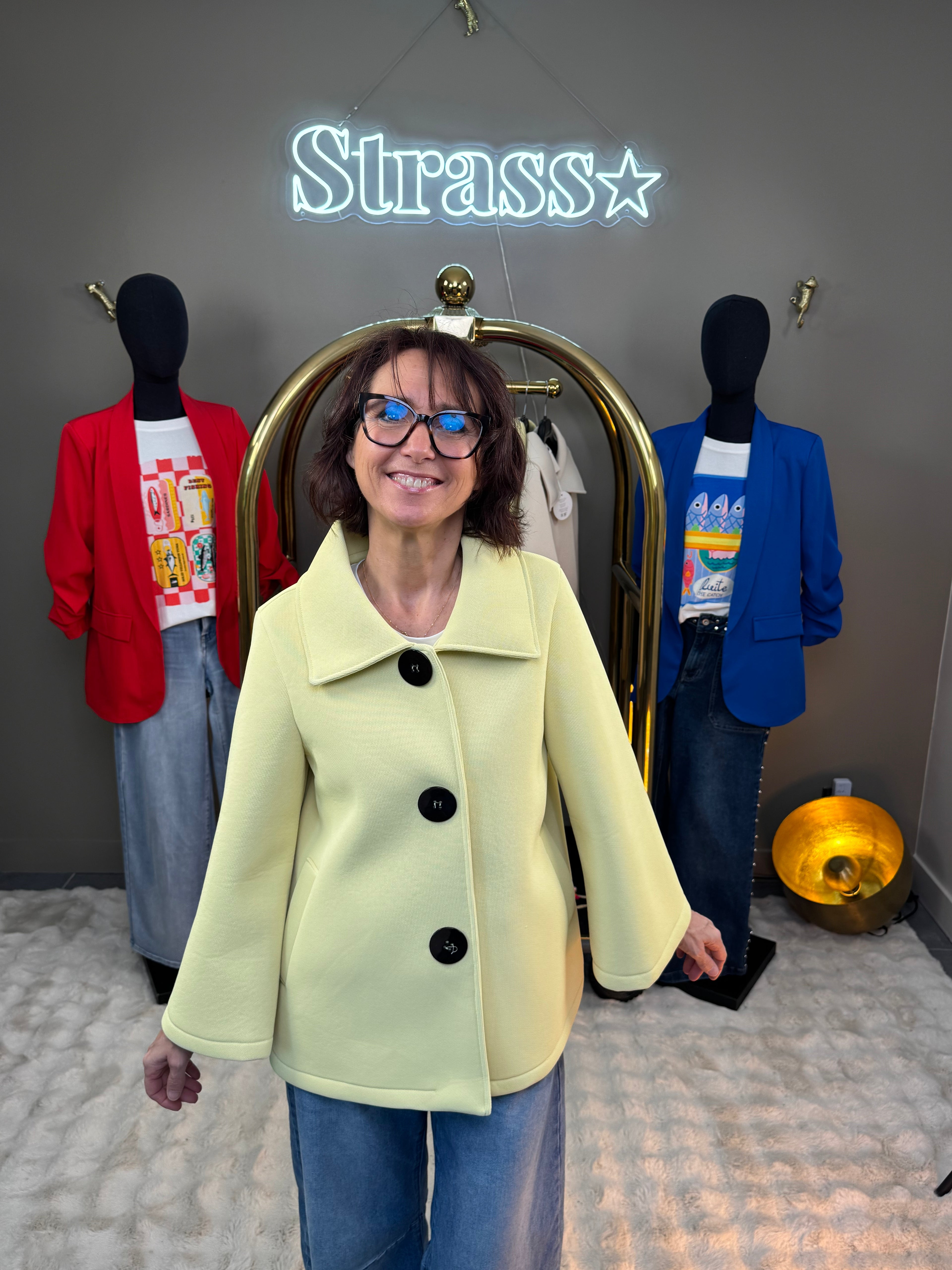 Veste Alexandra Jaune