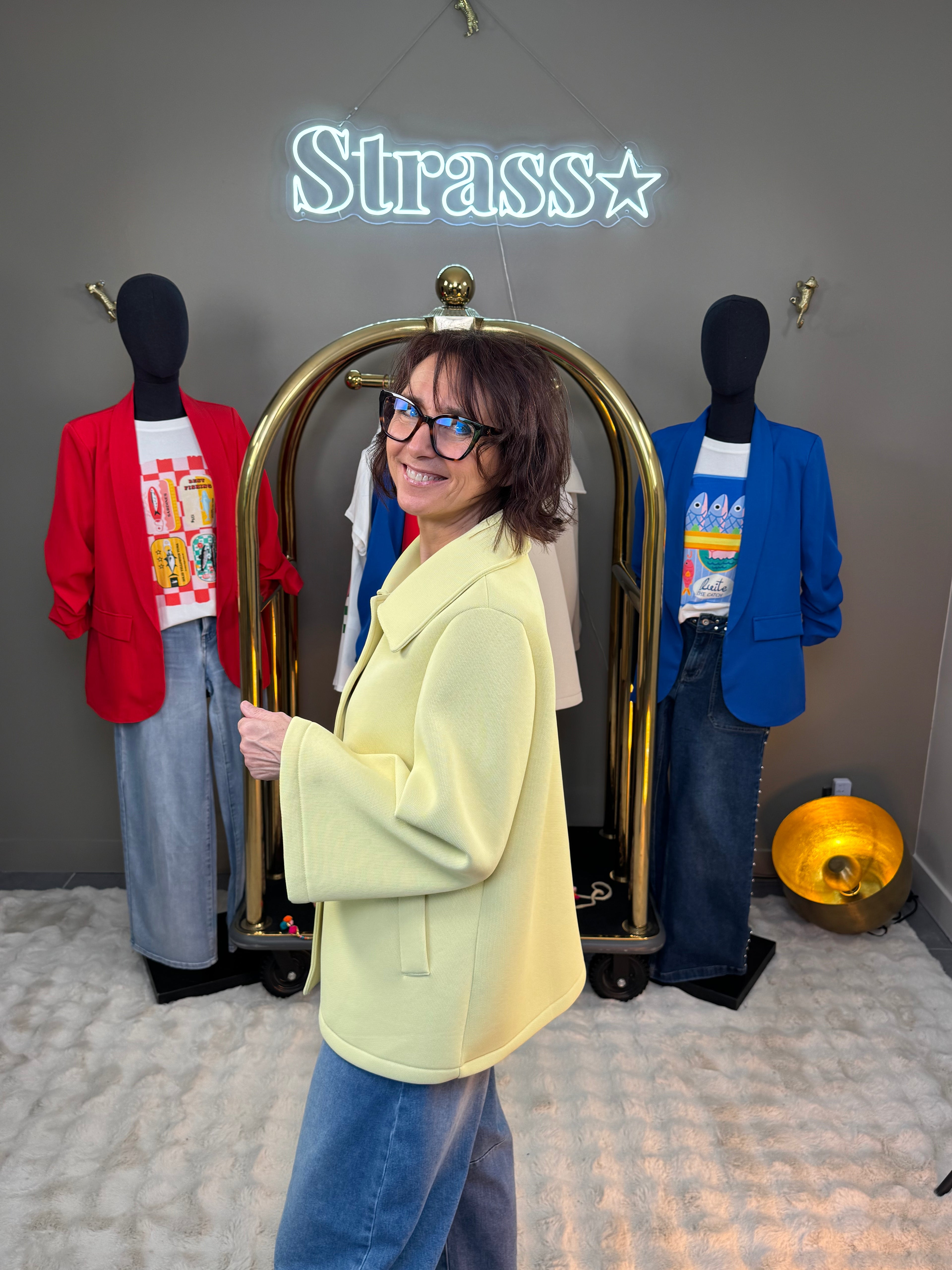 Veste Alexandra Jaune