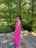 Combinaison V Fuschia