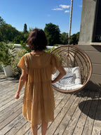 Robe Voile Légère Camel
