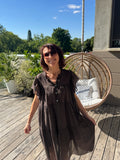 Robe Voile Légère Choco