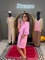 Combinaison Short Aix Rose
