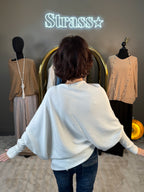 Pull Max Asymétrique Écru