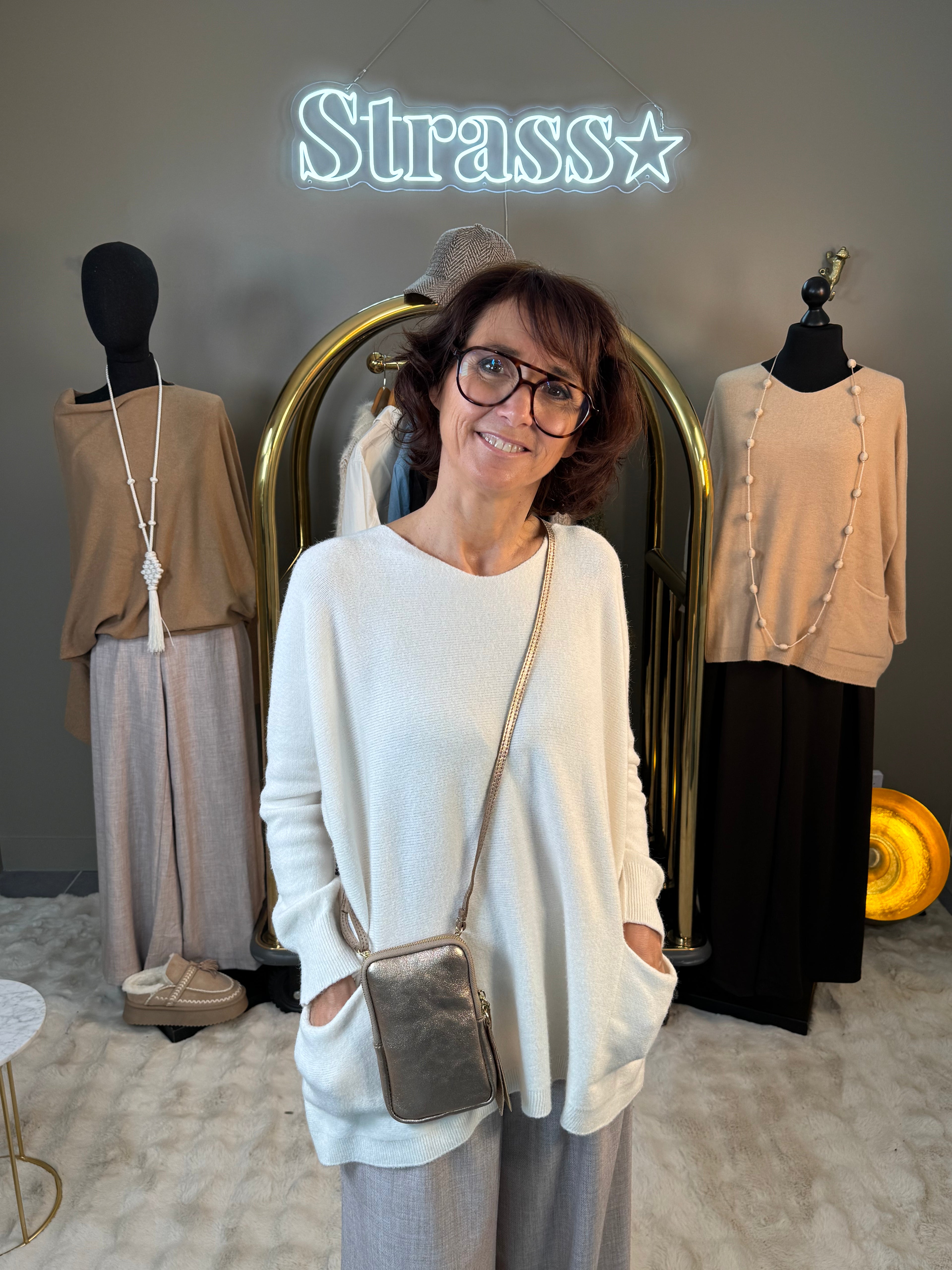 Pochette téléphone Champagne