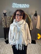 Écharpe Calinette Écrue