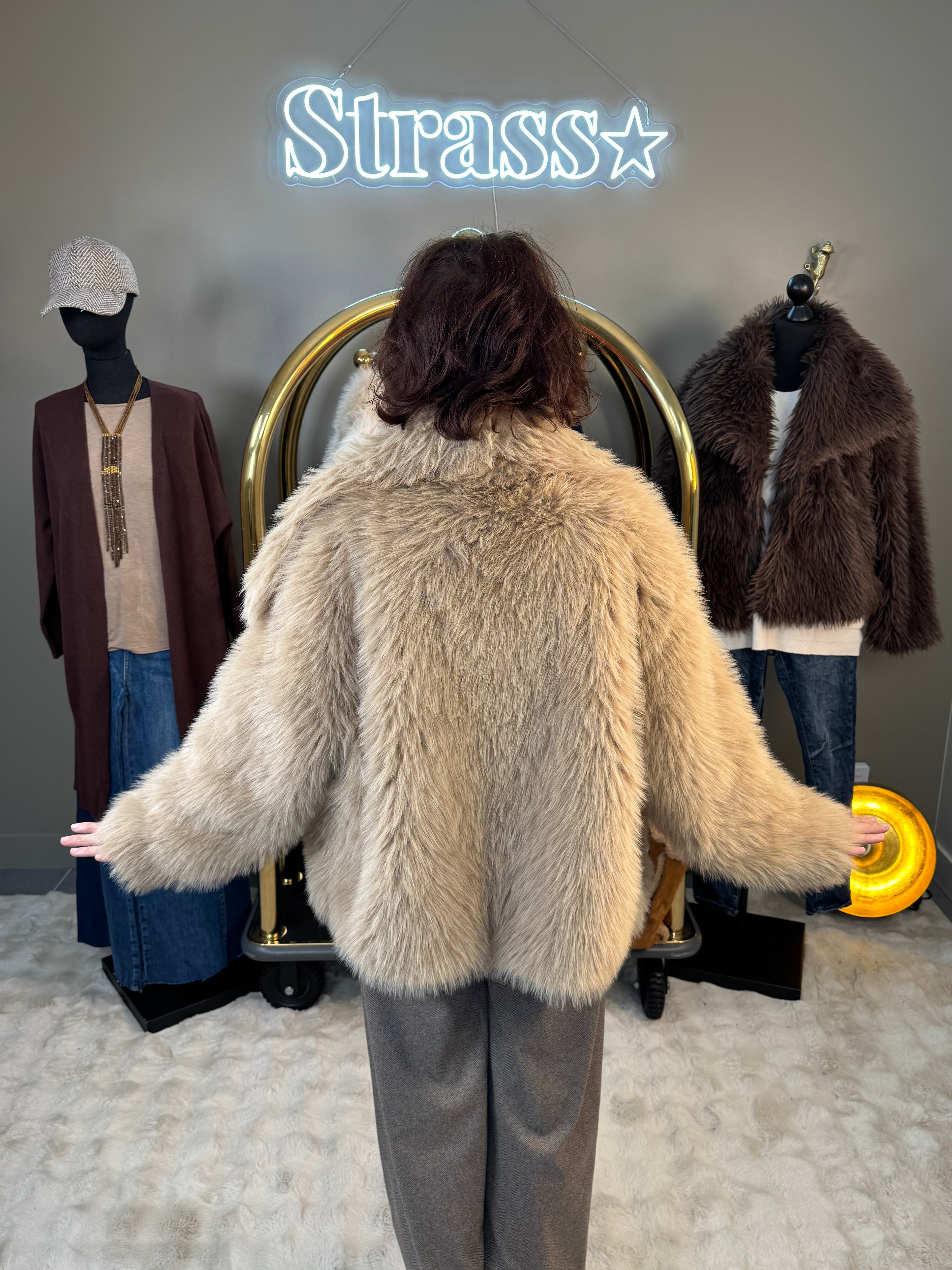 Veste Loulou Camel Clair