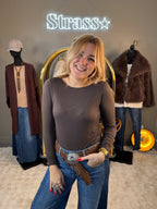 Sous Pull Cachemire Choco